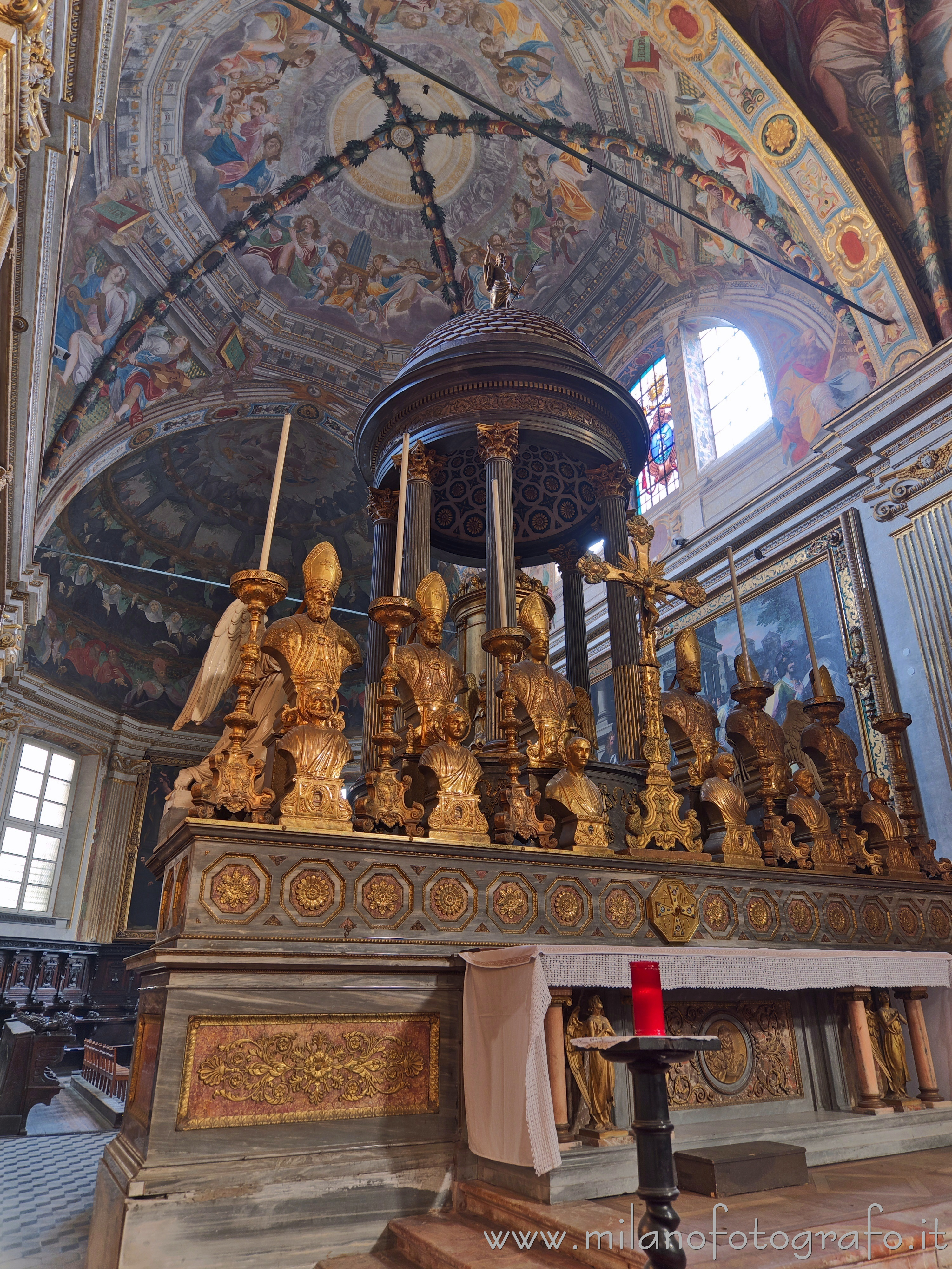 Milan (Italy) - Main altar of the Basilica of San Marco
